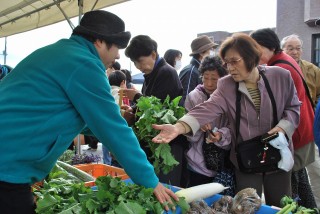 農業祭で地産地消