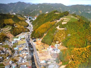 布沢地区全景