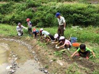 里山環境を「ふるさとの宝」とする心を次世代へ