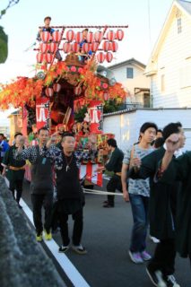 上小杉八幡宮の例大祭