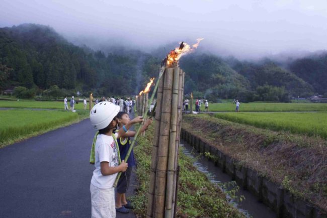 虫送り（伝統農法）