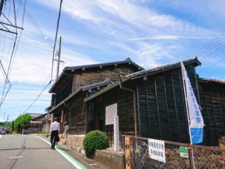 日坂宿の街並み