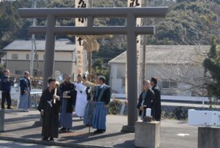 一幡神社の御榊神事