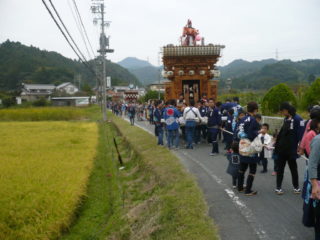 倉真の秋祭り