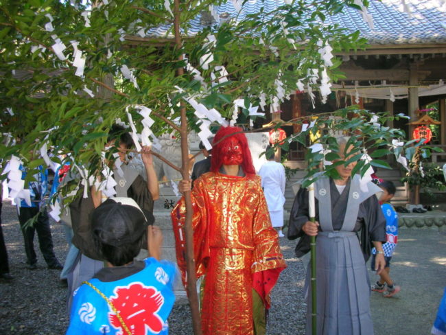 神座大井神社祭典